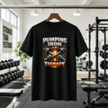 Pumping Iron is my Therapy - T-Shirt