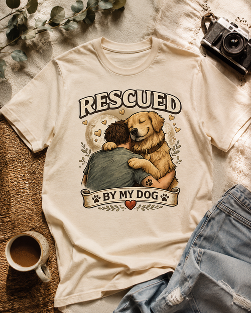 Rescued By My Dog T-Shirt