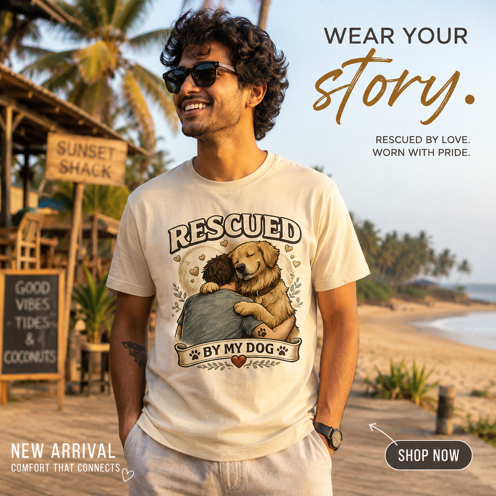 Rescued By My Dog T-Shirt